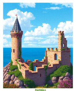 Castle Ruins Paint Numbers