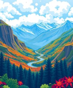 Floral Notes Paint Numbers