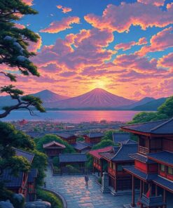 Over Ryukyu Paint Numbers