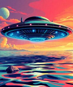 Water UFO Paint Numbers