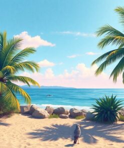 Resting Frond Paint Numbers