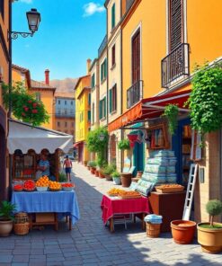 Vendor Stall Paint Numbers