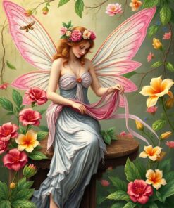 Weaving Nymph Paint Numbers