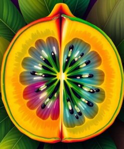 Tropical Fruit Paint Numbers