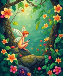 Botanical Refuge Paint Numbers