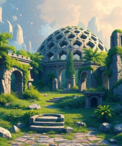 Dome Ruins Paint Numbers