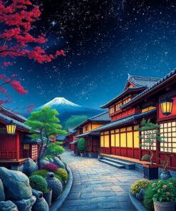 Japanese Terrace Paint Numbers