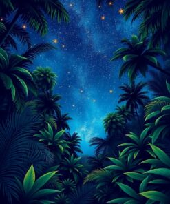 Jungle Canopy Paint Numbers