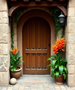 Rustic Doorway Paint Numbers