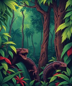 Jungle Mystery Paint Numbers