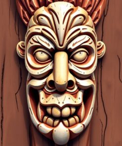 Bleached Tiki Paint Numbers