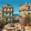 Realistic Sunbaked Havana Terrace Paint By Numbers