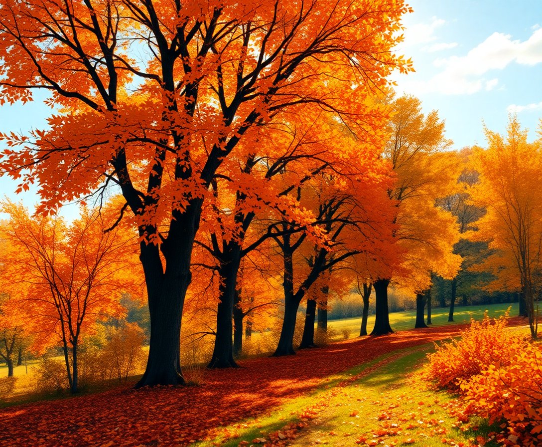 Autumn Grove Paint Numbers Autumn Grove Paint Numbers