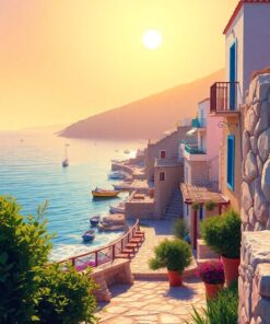 Coastal Afternoon Paint Numbers