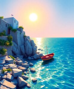 Coastal Catch Paint Numbers