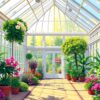 Realistic Sunlit Conservatory Paint By Numbers