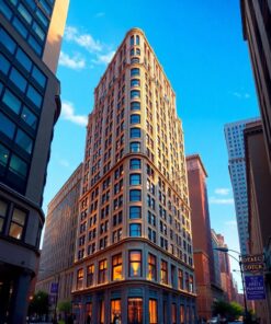 Corner Building Paint Numbers