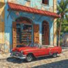 Realistic Sunlit Cuban Shop Paint By Numbers