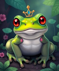 Frog Prince Paint Numbers