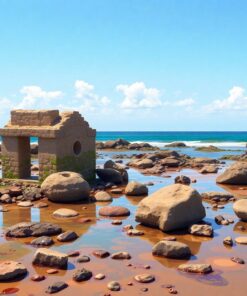 Realistic Tidal Pool Relics Paint By Numbers