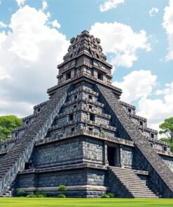 Temple Canopy Paint Numbers