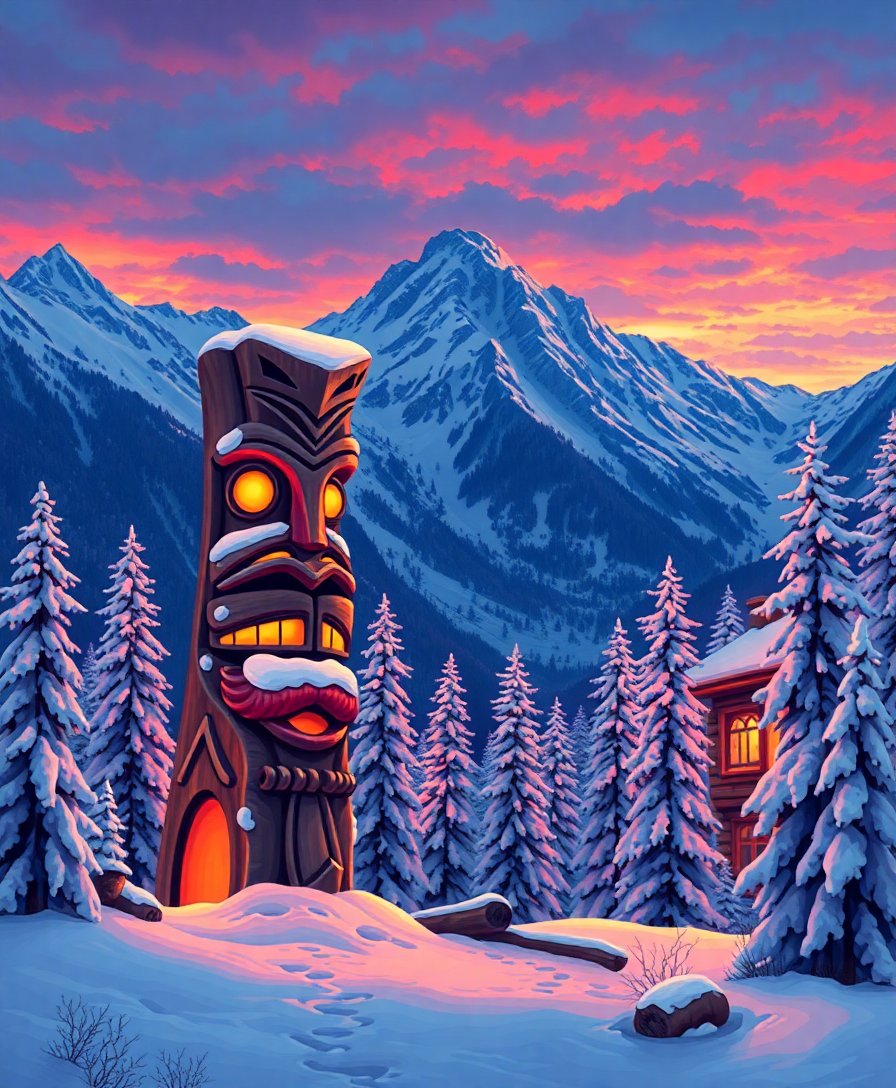 Mountain Dusk Paint Numbers Mountain Dusk Paint Numbers