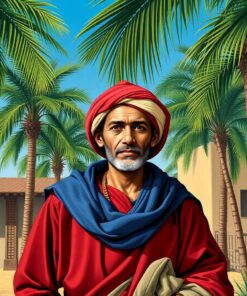 Under Palms Paint Numbers