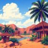 Fale Oasis Paint Numbers