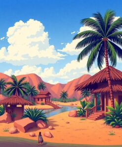 Fale Oasis Paint Numbers