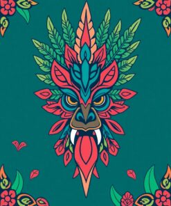 Fern Deity Paint Numbers