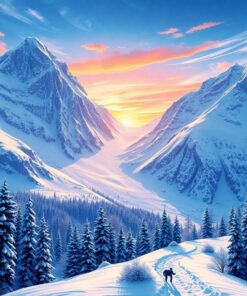 Winter Ascent Paint Numbers