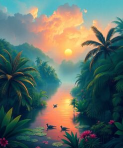 Amazon Mist Paint Numbers