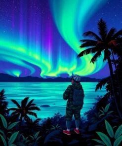 Aurora Watcher Paint Numbers