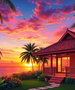 Bungalow Dusk Paint Numbers