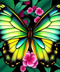 Butterfly Wings Paint Numbers