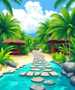 Cabana Trail Paint Numbers