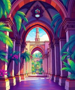 Cathedral Arch Paint Numbers