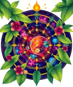 Celestial Orb Paint Numbers