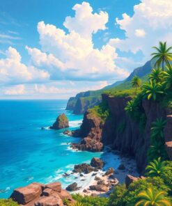 Cliff Shores Paint Numbers