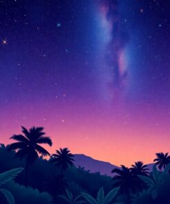 Firefly Sky Paint Numbers