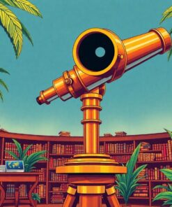 Library Telescope Paint Numbers