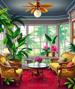 Morning Parlor Paint Numbers