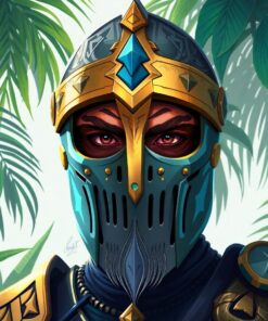 Paladin Gaze Paint Numbers