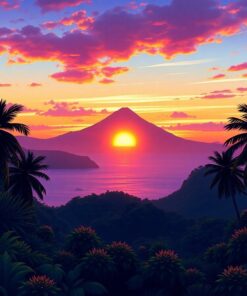 Tropical Peak Paint Numbers