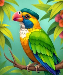 Scholar Bird Paint Numbers