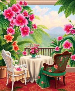 Teatime Elegance Paint Numbers