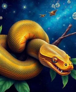 Tree Boa Paint Numbers