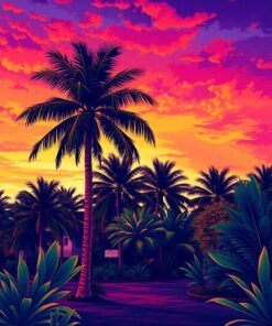 Evening Glow Paint Numbers