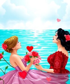 Lagoon Romance Paint Numbers