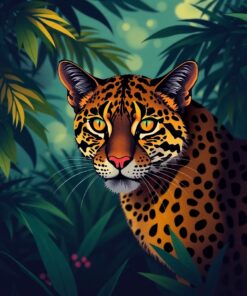 Jungle Cat Paint Numbers